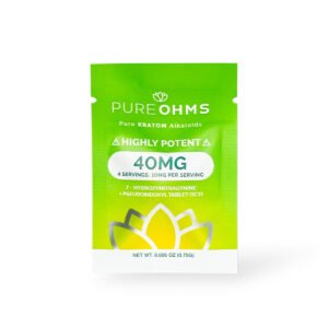 Pure Ohms Highly Potent 7-Hydroxymitragynine + Pseudoindoxyl 40mg Tablet
